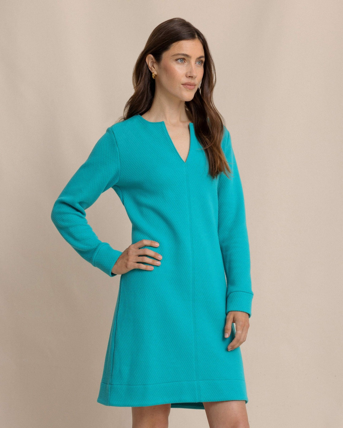 Cady Jacquard Dress - Spruce Shade | Southern Tide Sale