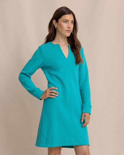 Cady Jacquard Dress - Spruce Shade | Southern Tide Sale