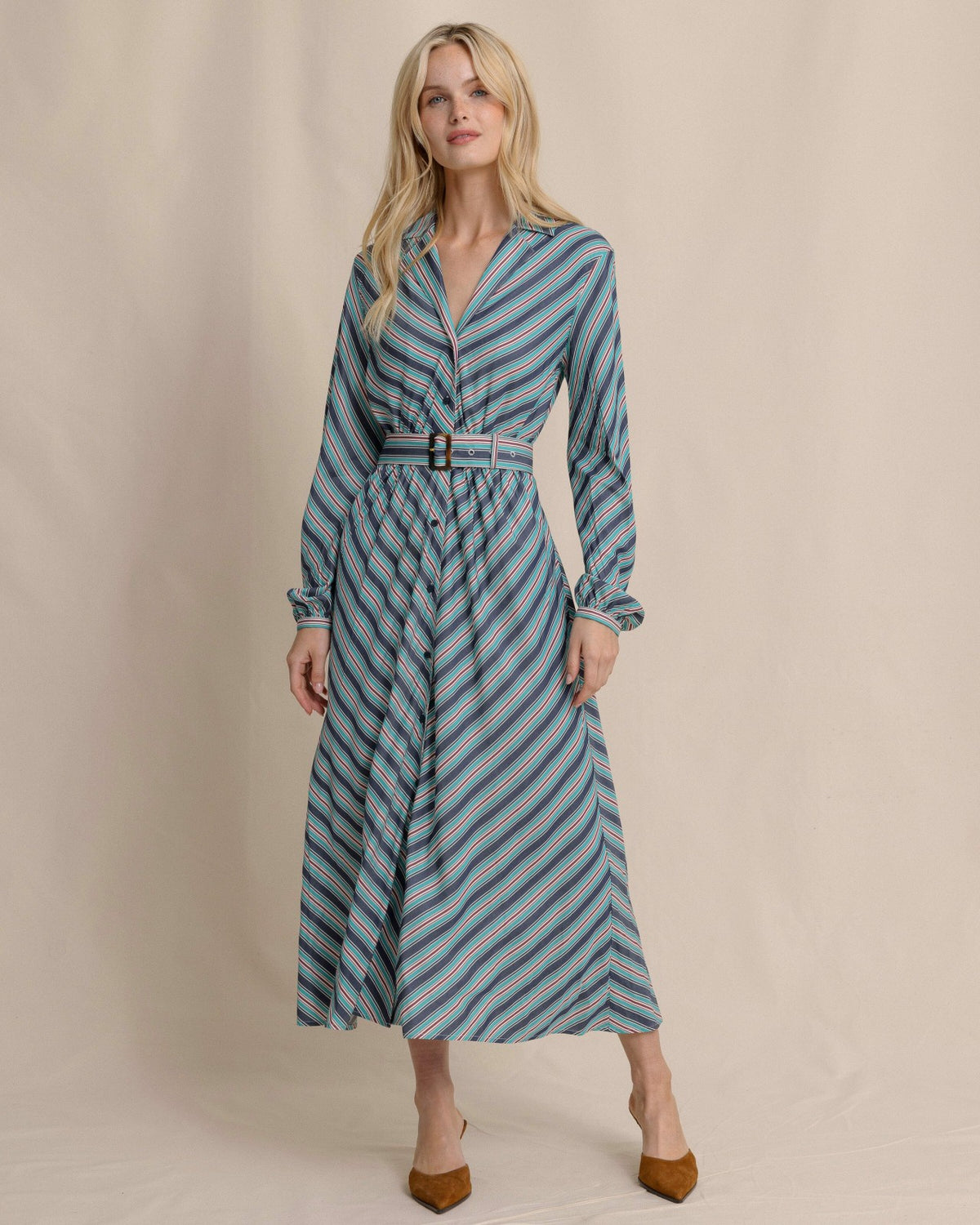 Clarissa Stripe Maxi Dress | Southern Tide Sale