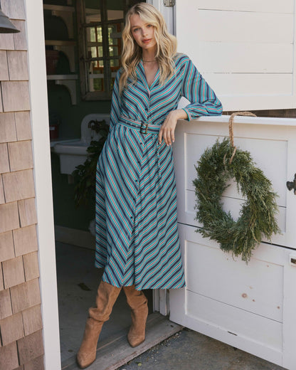 Clarissa Stripe Maxi Dress | Southern Tide Sale