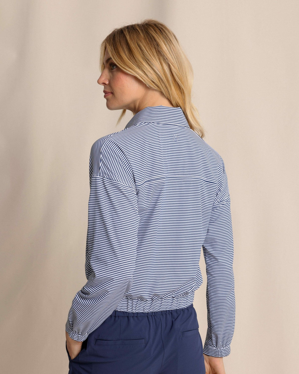 Kira Half Zip Stripe Pullover | Southern Tide Sale
