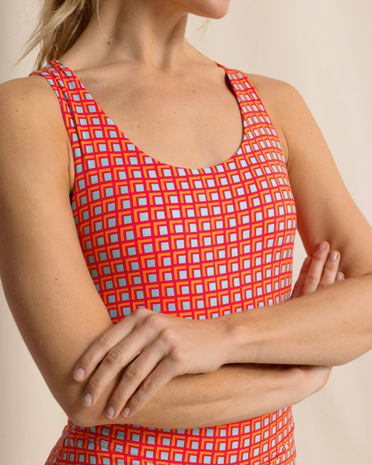 Natalie Printed Cross Back Tank | Southern Tide Sale