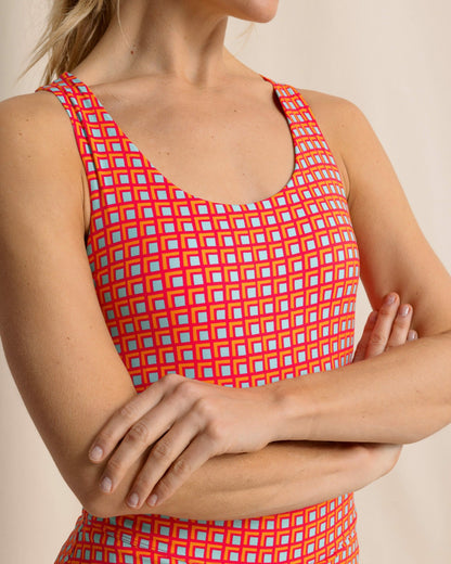 Natalie Printed Cross Back Tank | Southern Tide Sale