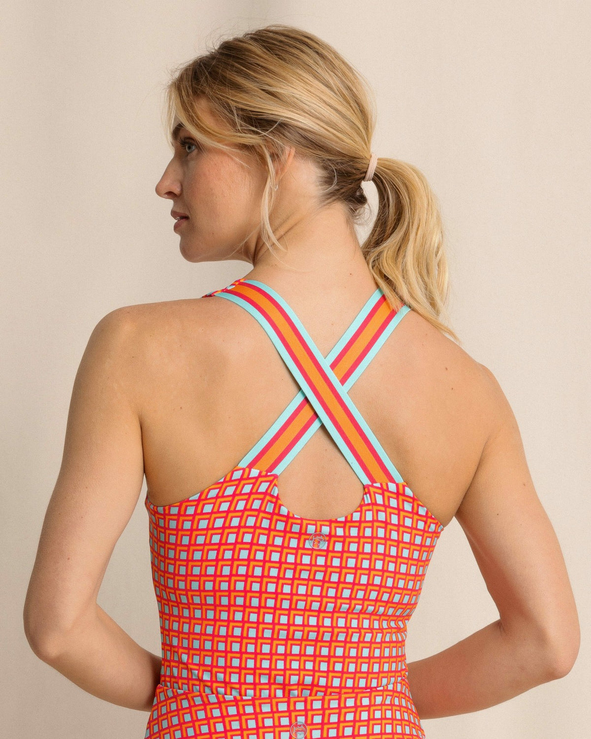 Natalie Printed Cross Back Tank | Southern Tide Sale