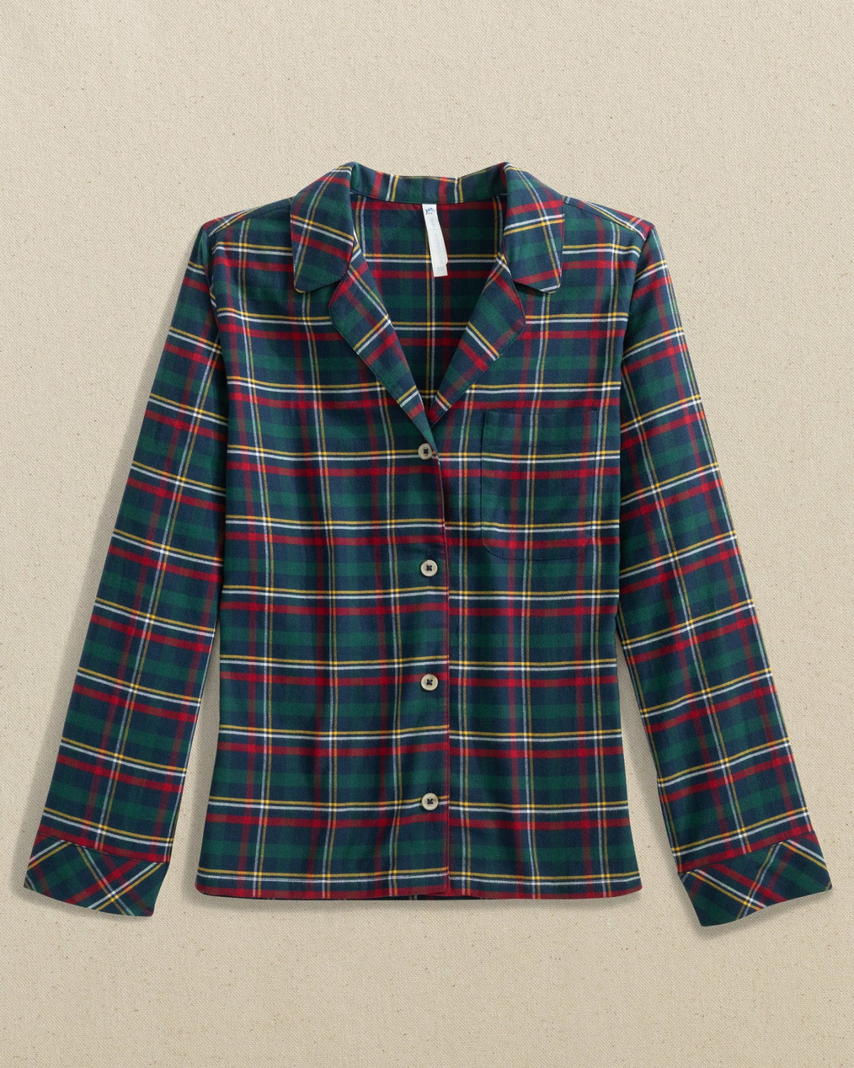 Partridgeberry Plaid Lounge Shirt | Southern Tide Sale
