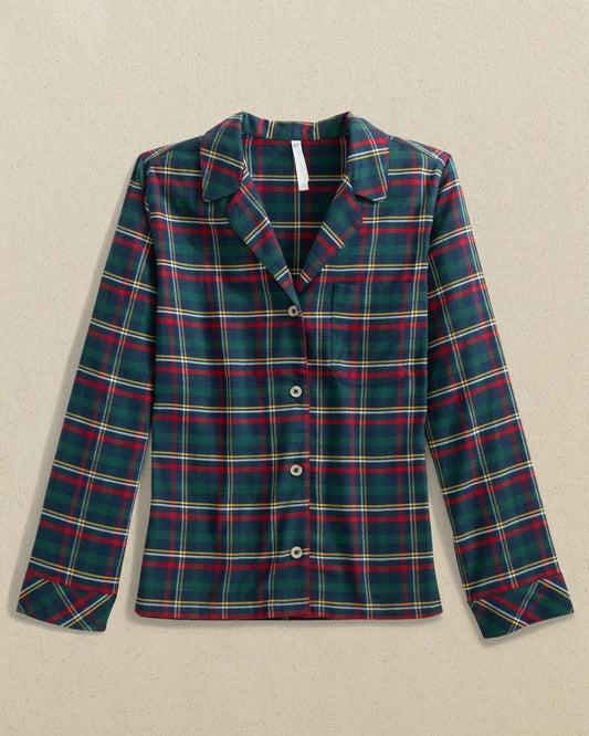 Partridgeberry Plaid Lounge Shirt | Southern Tide Sale